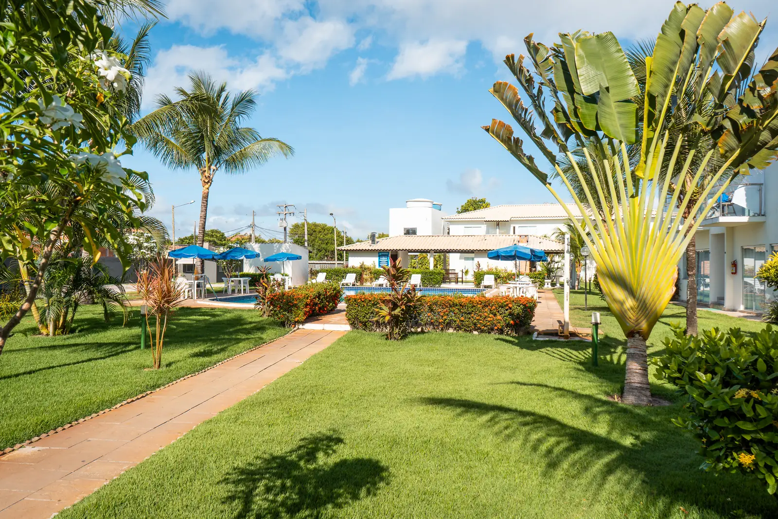 Jardim do hotel
